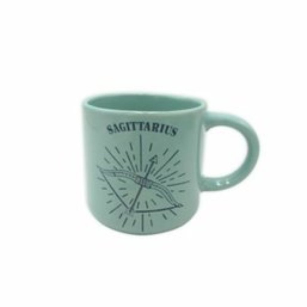 Green Colored Constellation Zodiac Mugs